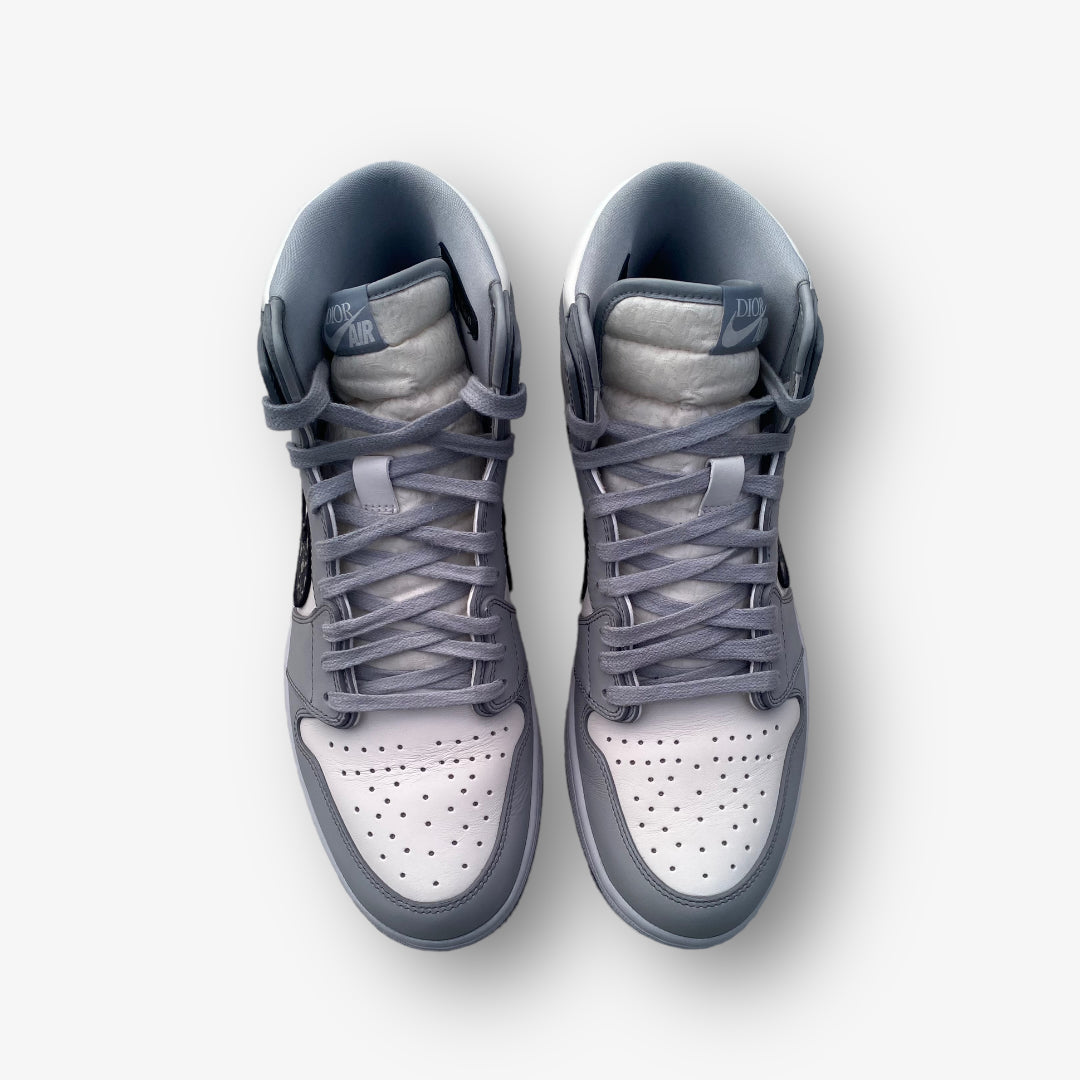 Nike X Dior Jordan 1 Retro High Wolf Grey